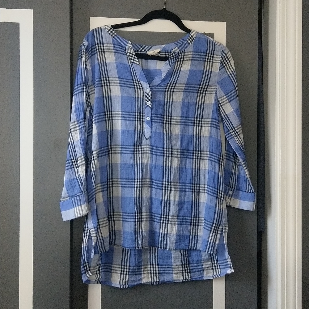 St John's Bay Cotton Henley Shirt